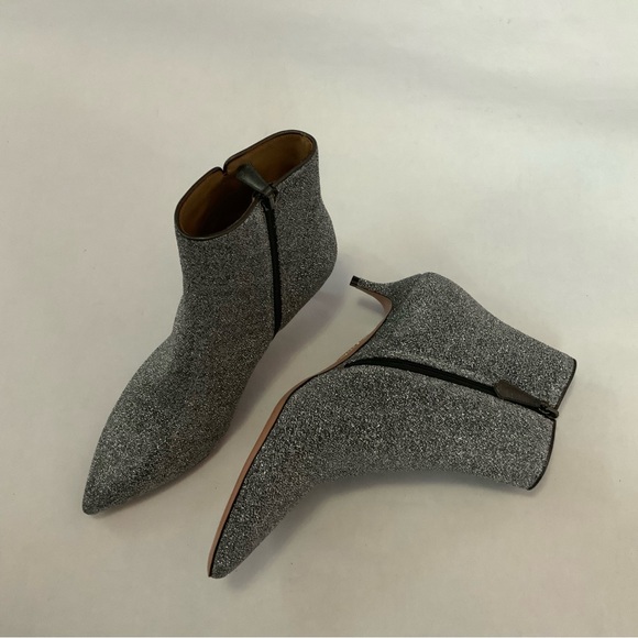 Aquazurra Silver Lurex Booties - Picture 12 of 12